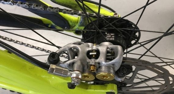 3D-printed bike brake caliper