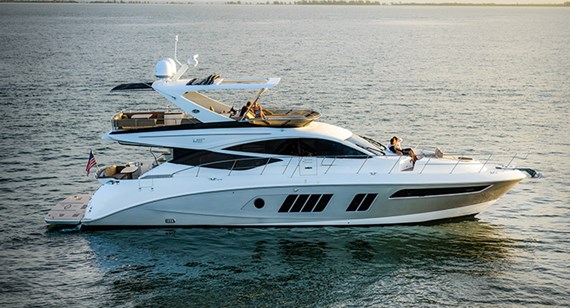 Sea Ray Yacht Built by Brunswick Boats