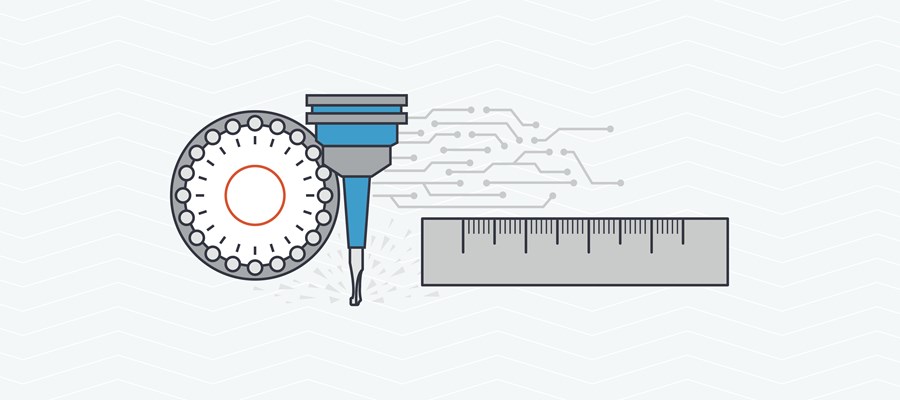 CNC turning capabilities include radial and axial holes